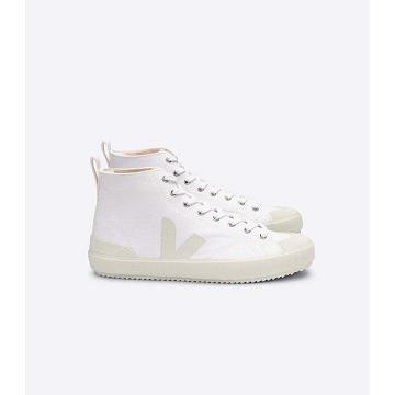 Veja NOVA HIGH TOP CANVAS Men's Shoes White | NZ 251CTV